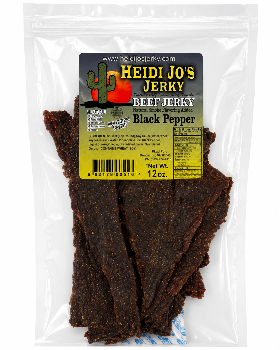 Black Pepper Beef Jerky
