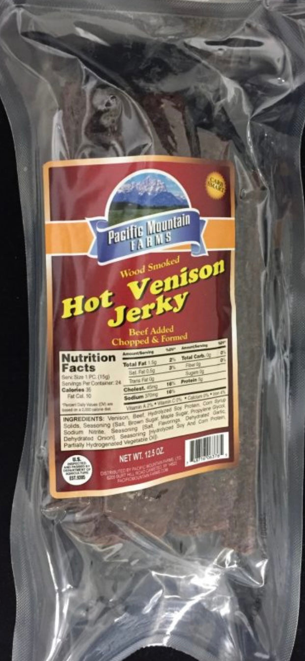 Hot Venison Jerky