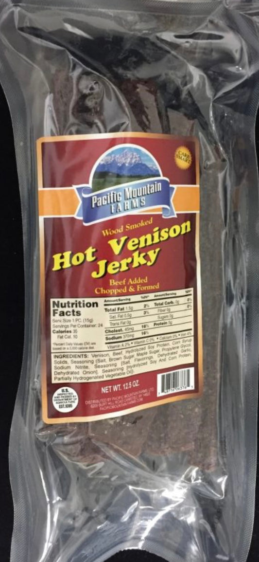 Hot Venison Jerky