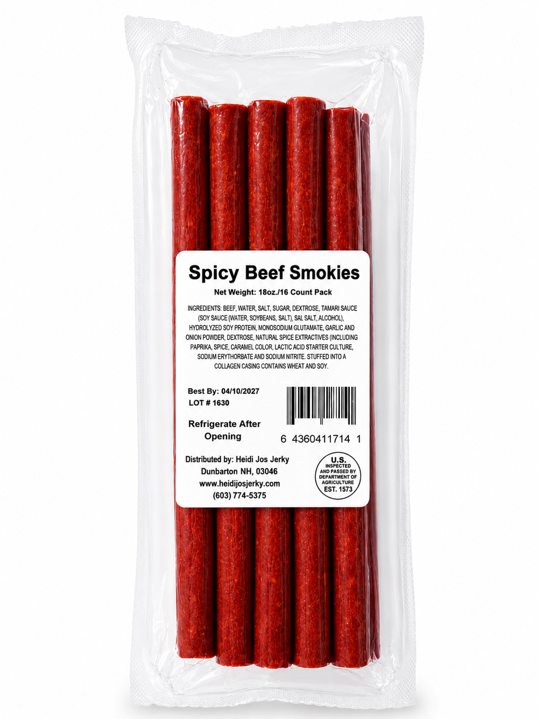 Spicy Beef Sticks