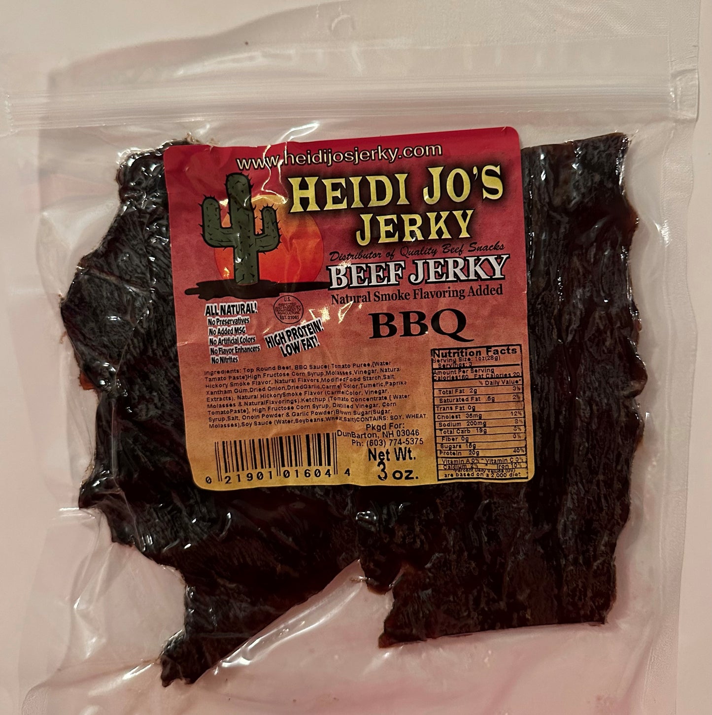 BBQ Beef Jerky