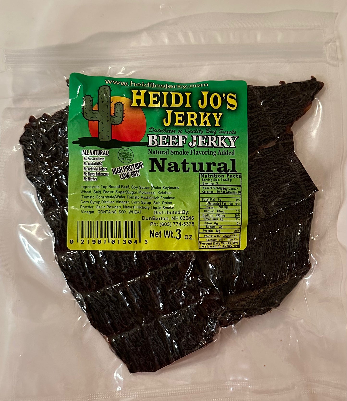Natural Beef Jerky