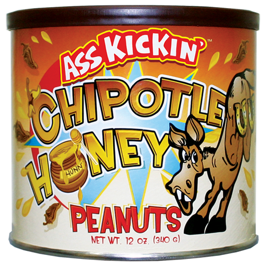 Ass Kickin’ Chipotle Honey Peanuts