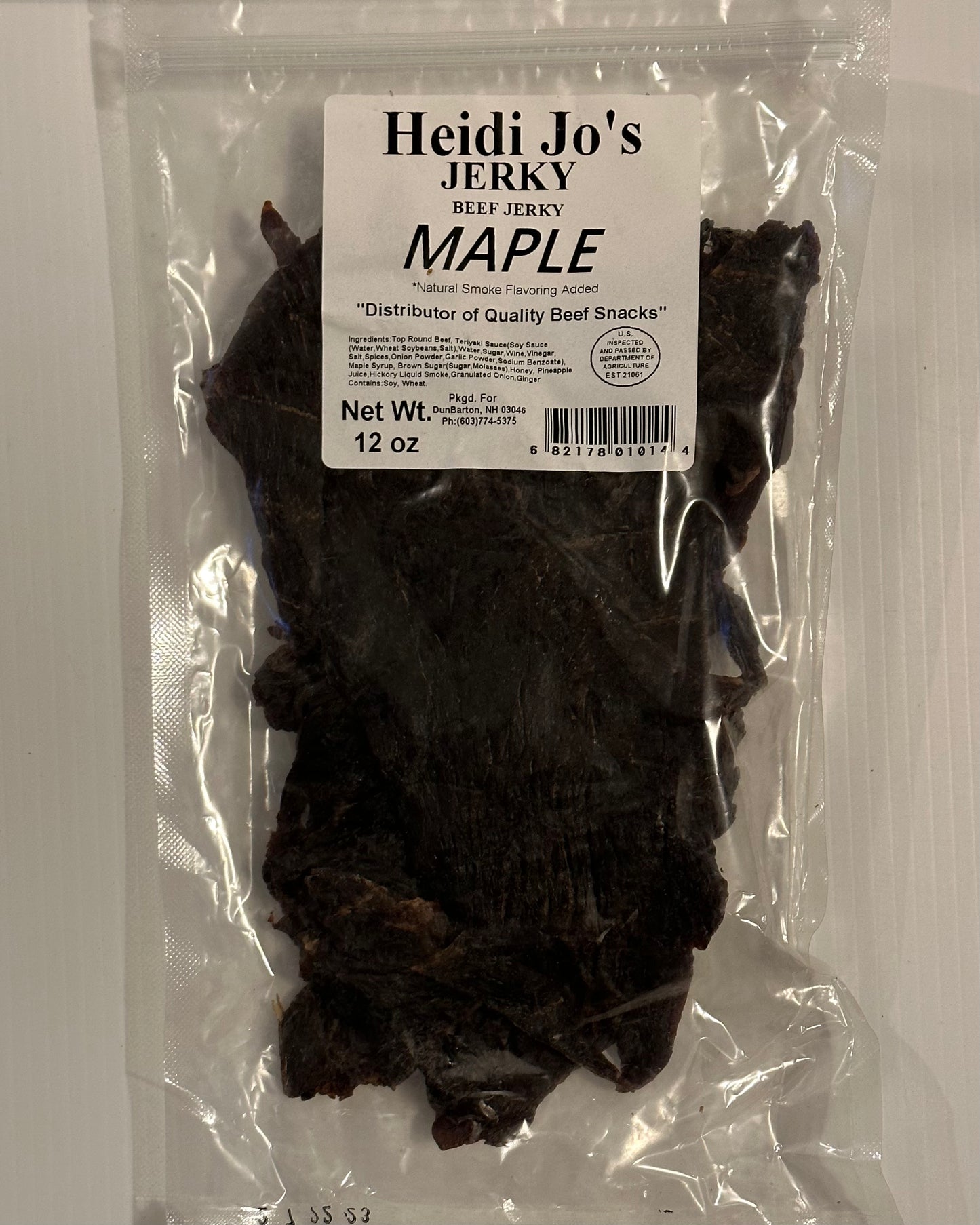 Maple Beef Jerky