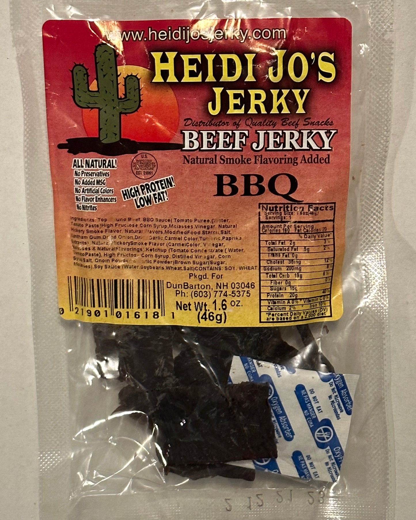 BBQ Beef Jerky