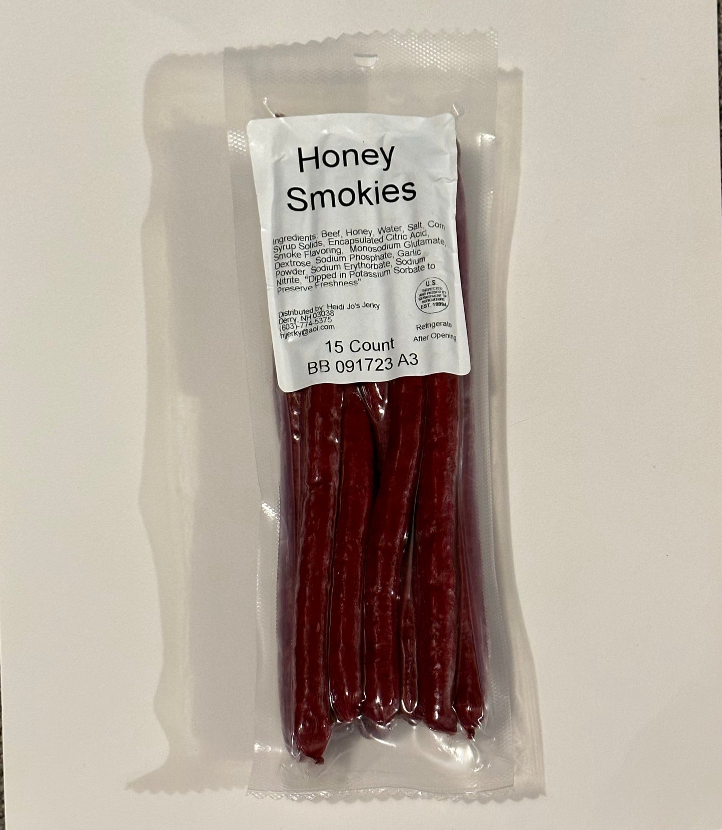 Honey Beef Sticks