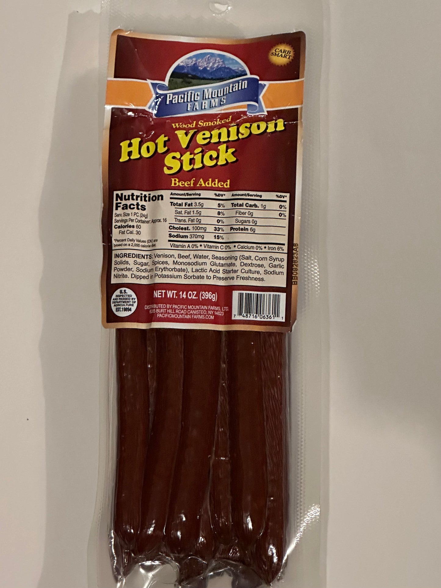 Hot Venison Sticks