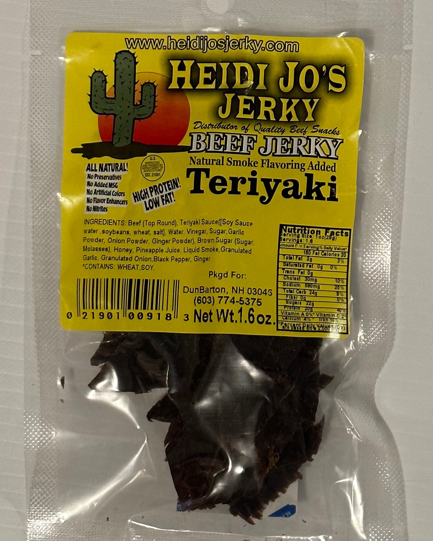 Teriyaki Beef Jerky