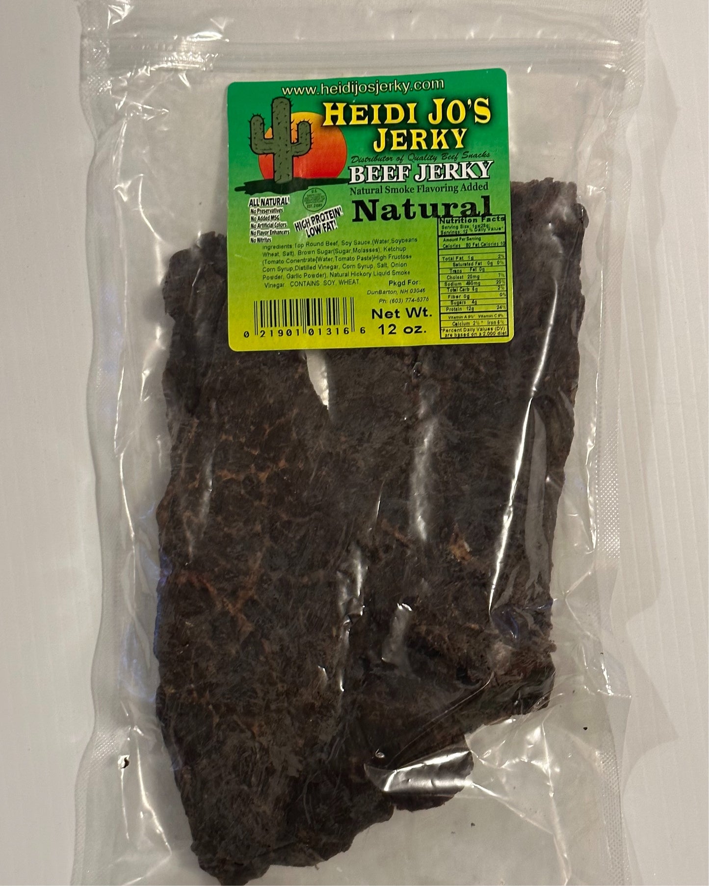 Natural Beef Jerky