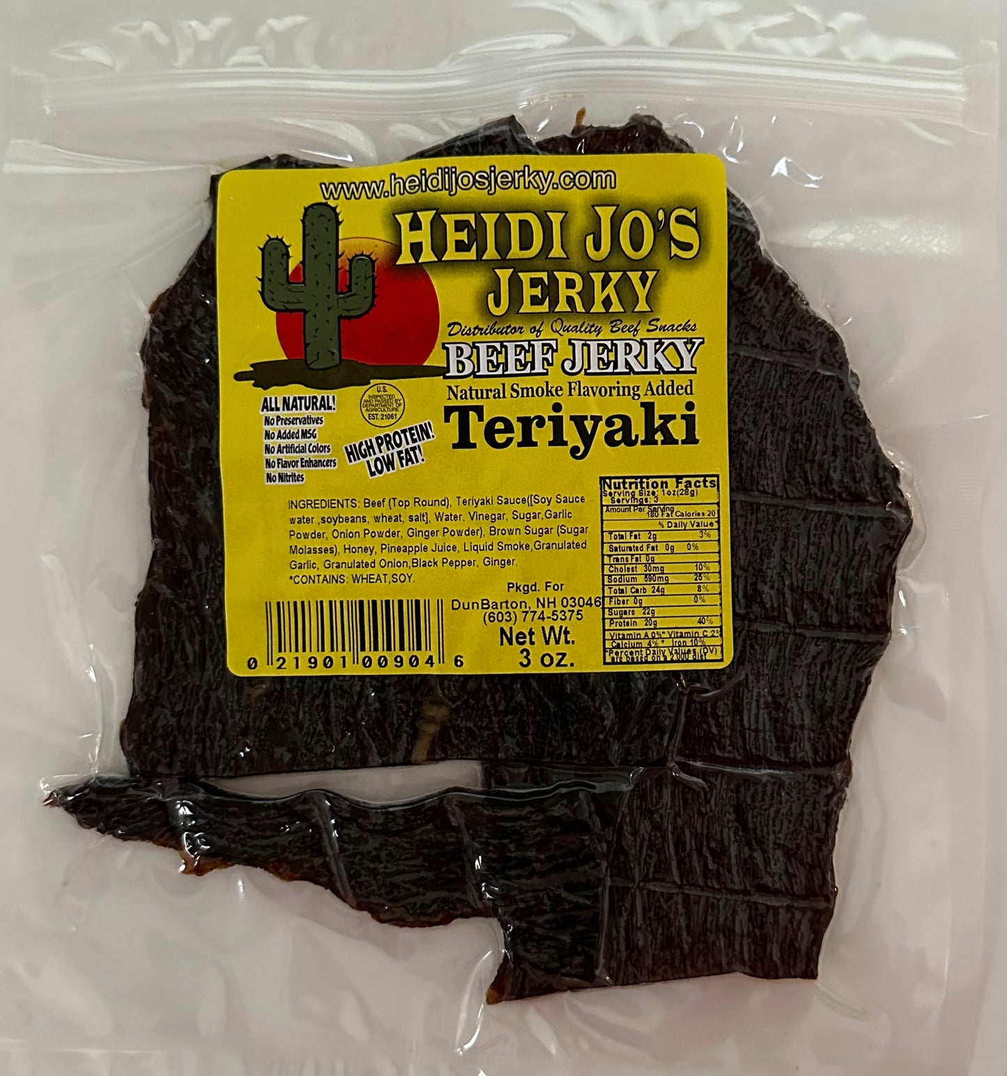 Teriyaki Beef Jerky