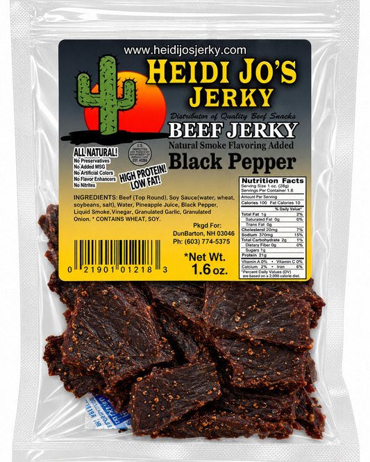 Black Pepper Beef Jerky