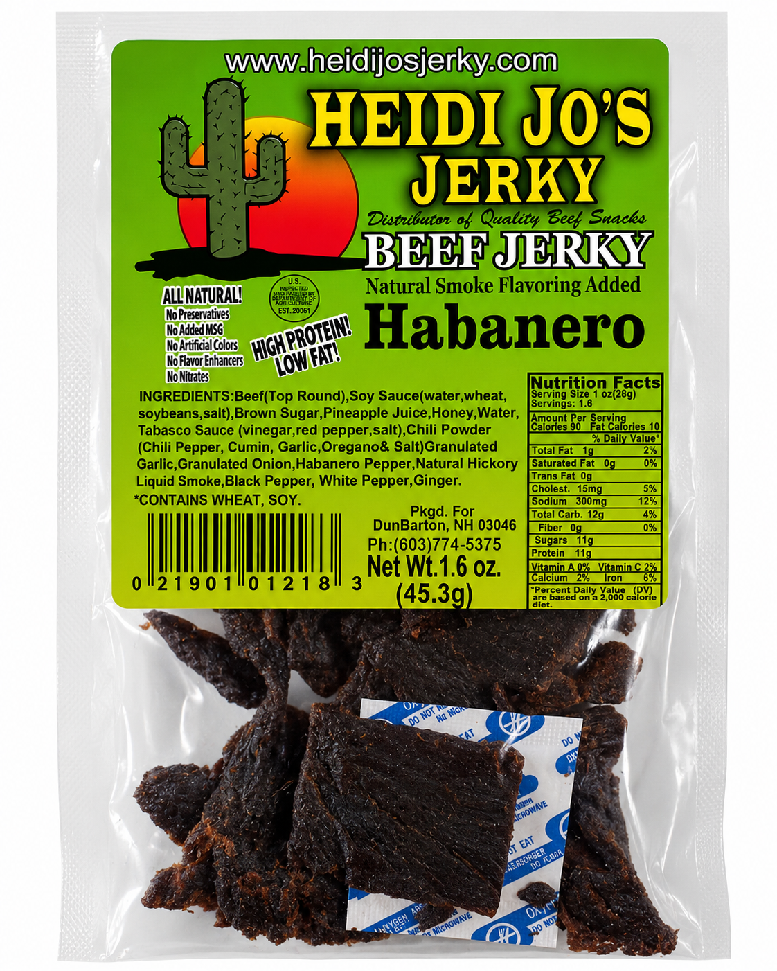 Habanero Beef Jerky