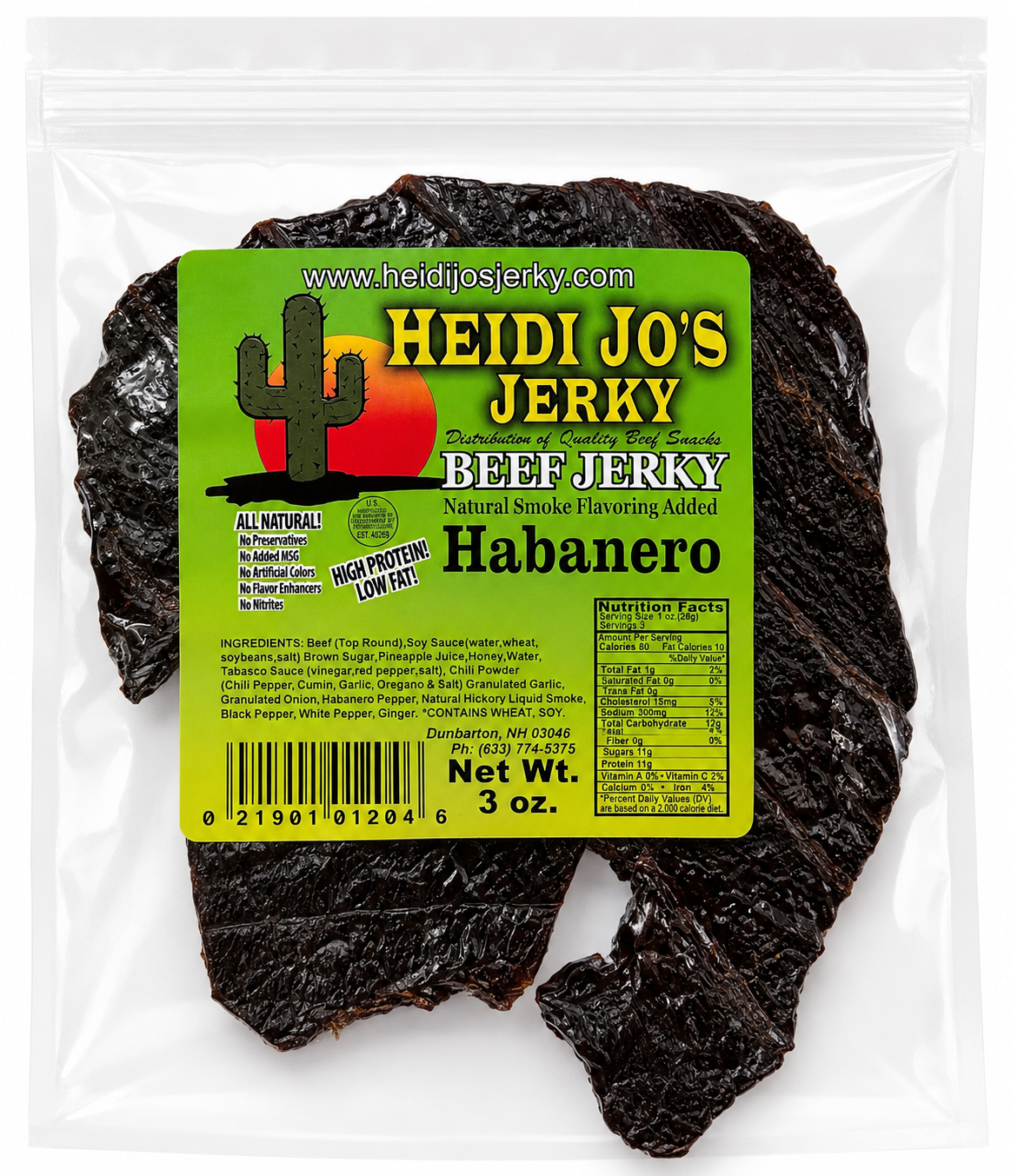 Habanero Beef Jerky