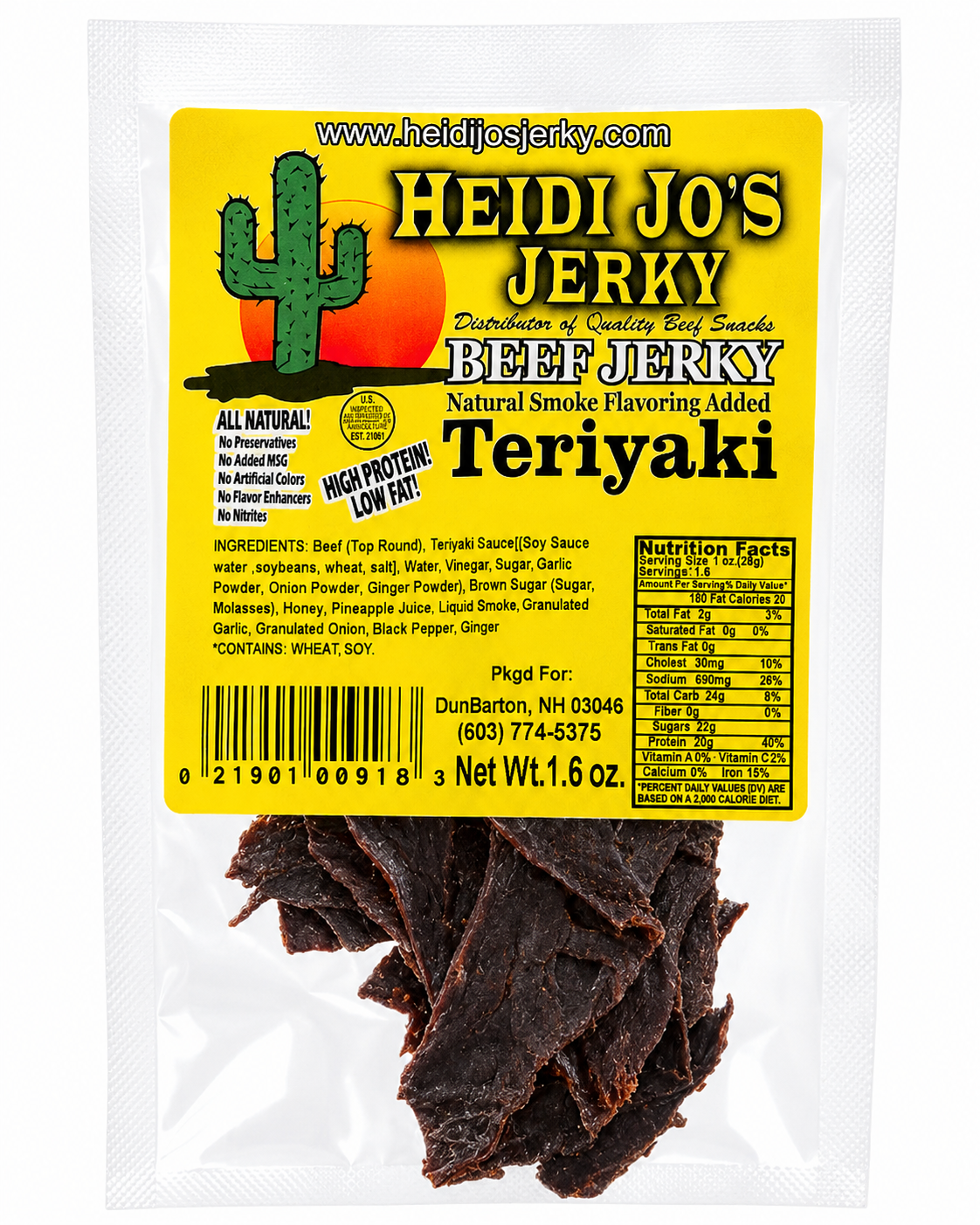 Teriyaki Beef Jerky