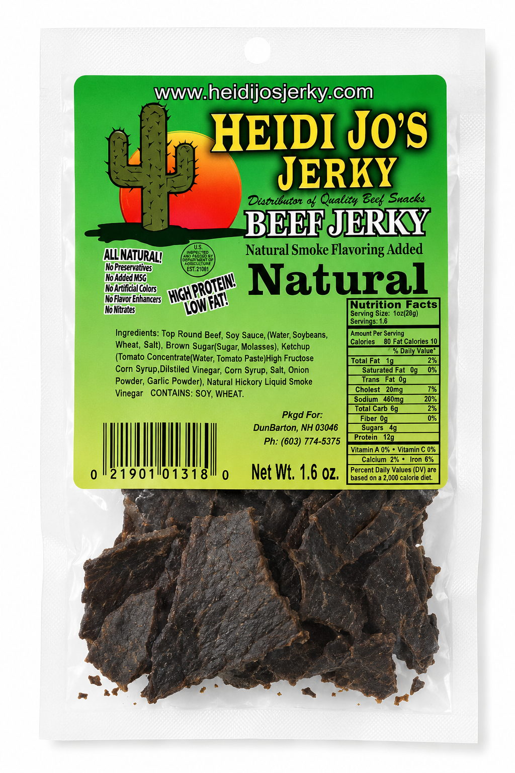 Natural Beef Jerky