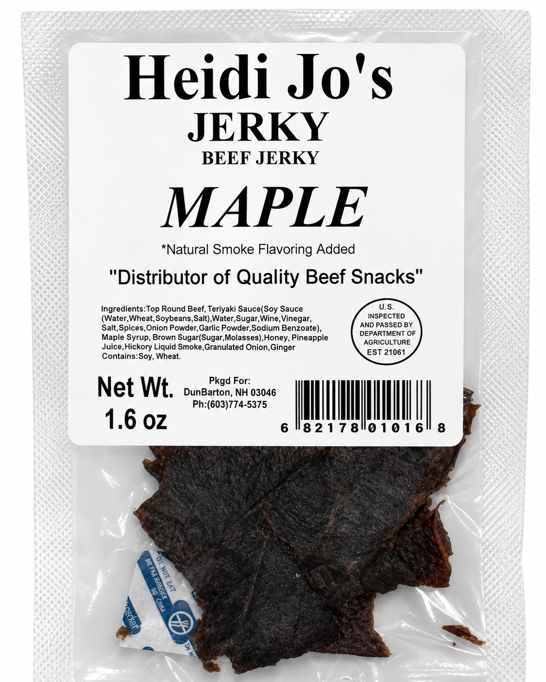 Maple Beef Jerky