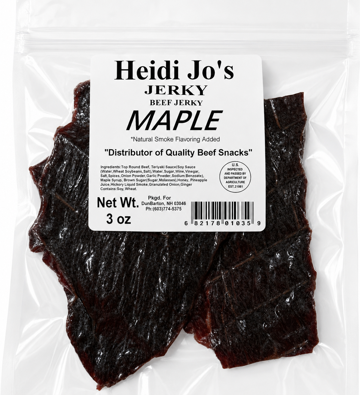 Maple Beef Jerky