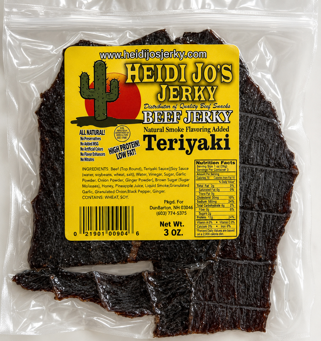 Teriyaki Beef Jerky