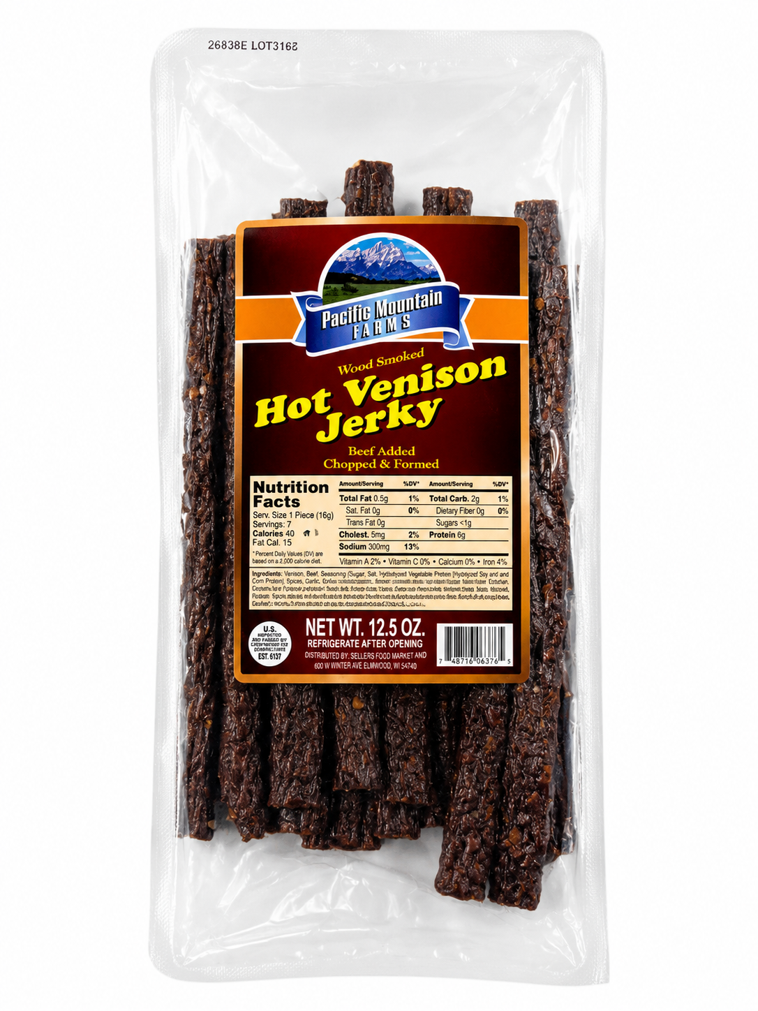 Hot Venison Jerky