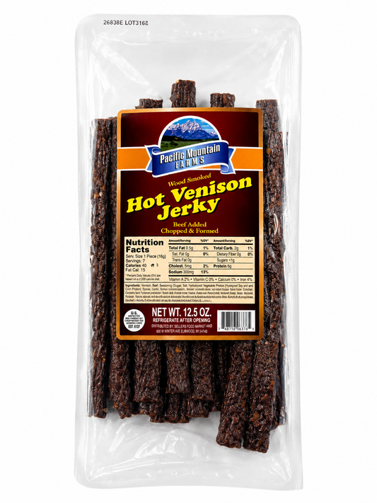 Hot Venison Jerky