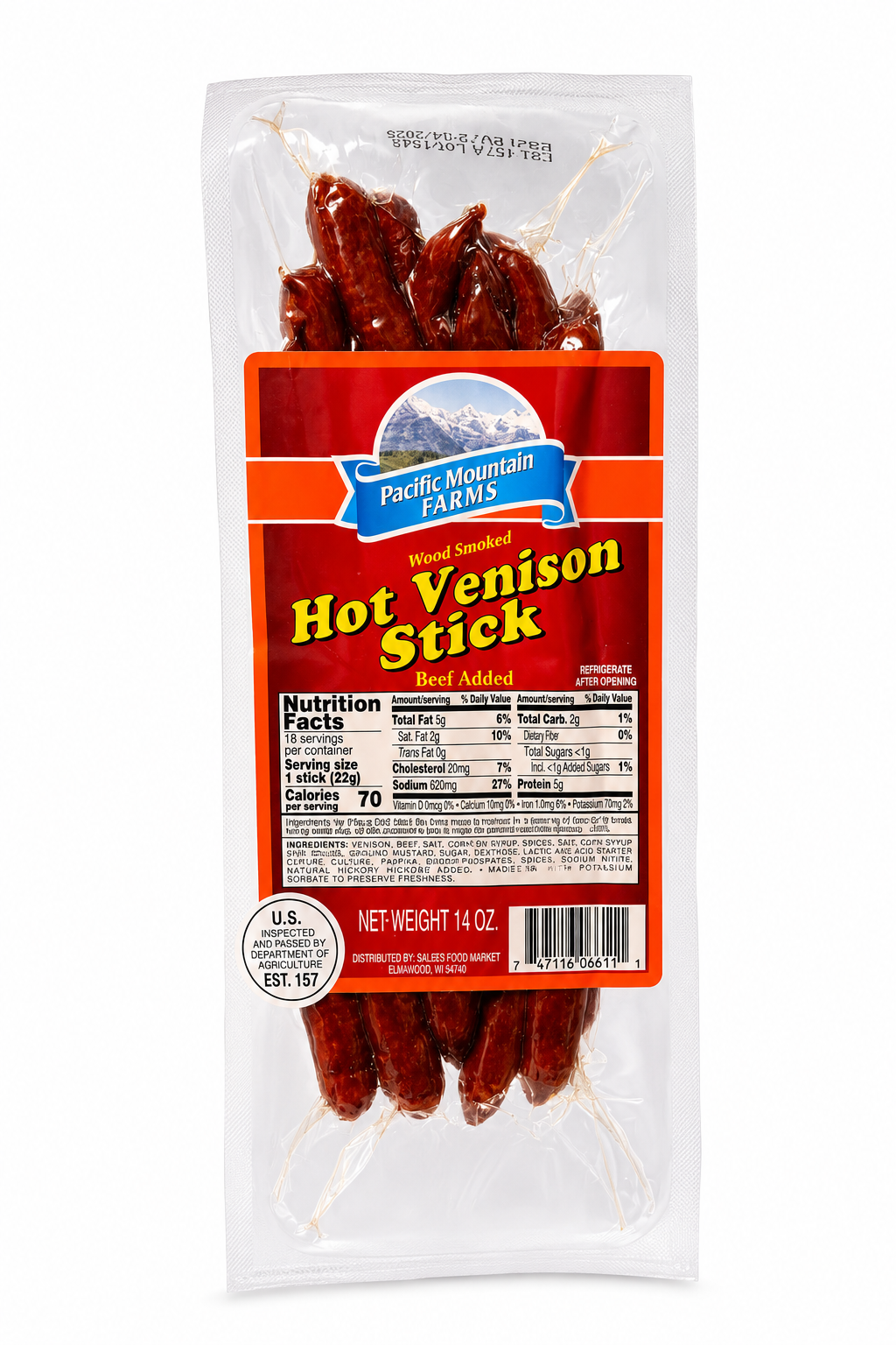 Hot Venison Sticks