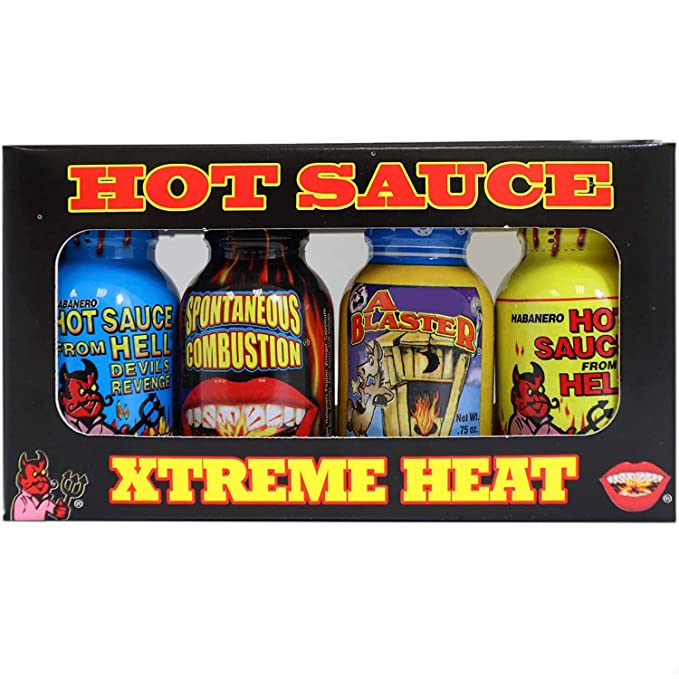 Mini 4 Bottle Set of Extreme Heat