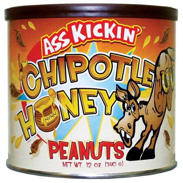 Ass Kickin’ Chipotle Honey Peanuts