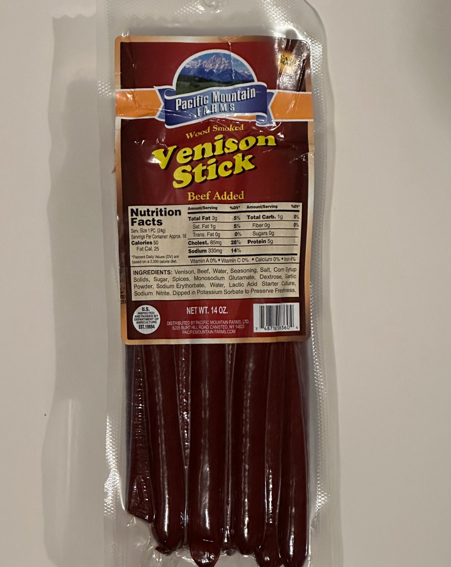 Venison Snack Sticks