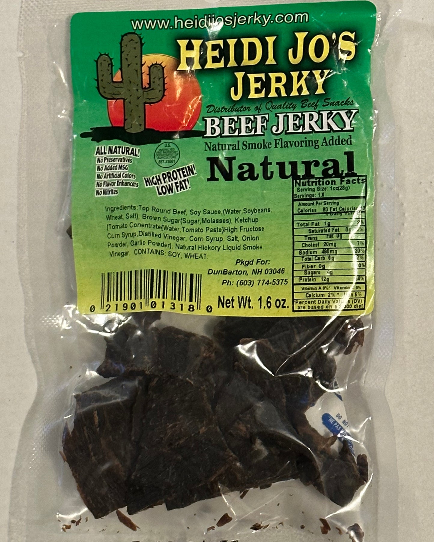 Natural Beef Jerky