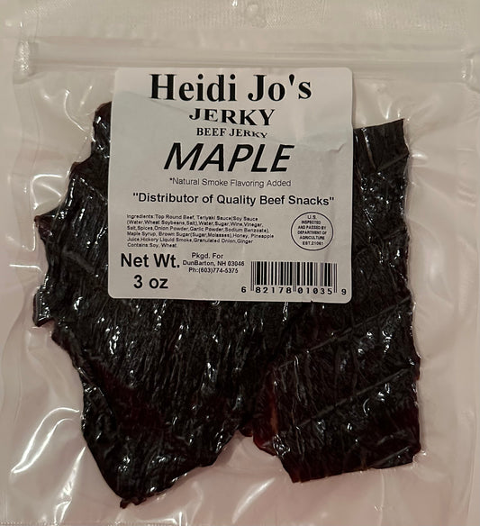 Maple Beef Jerky
