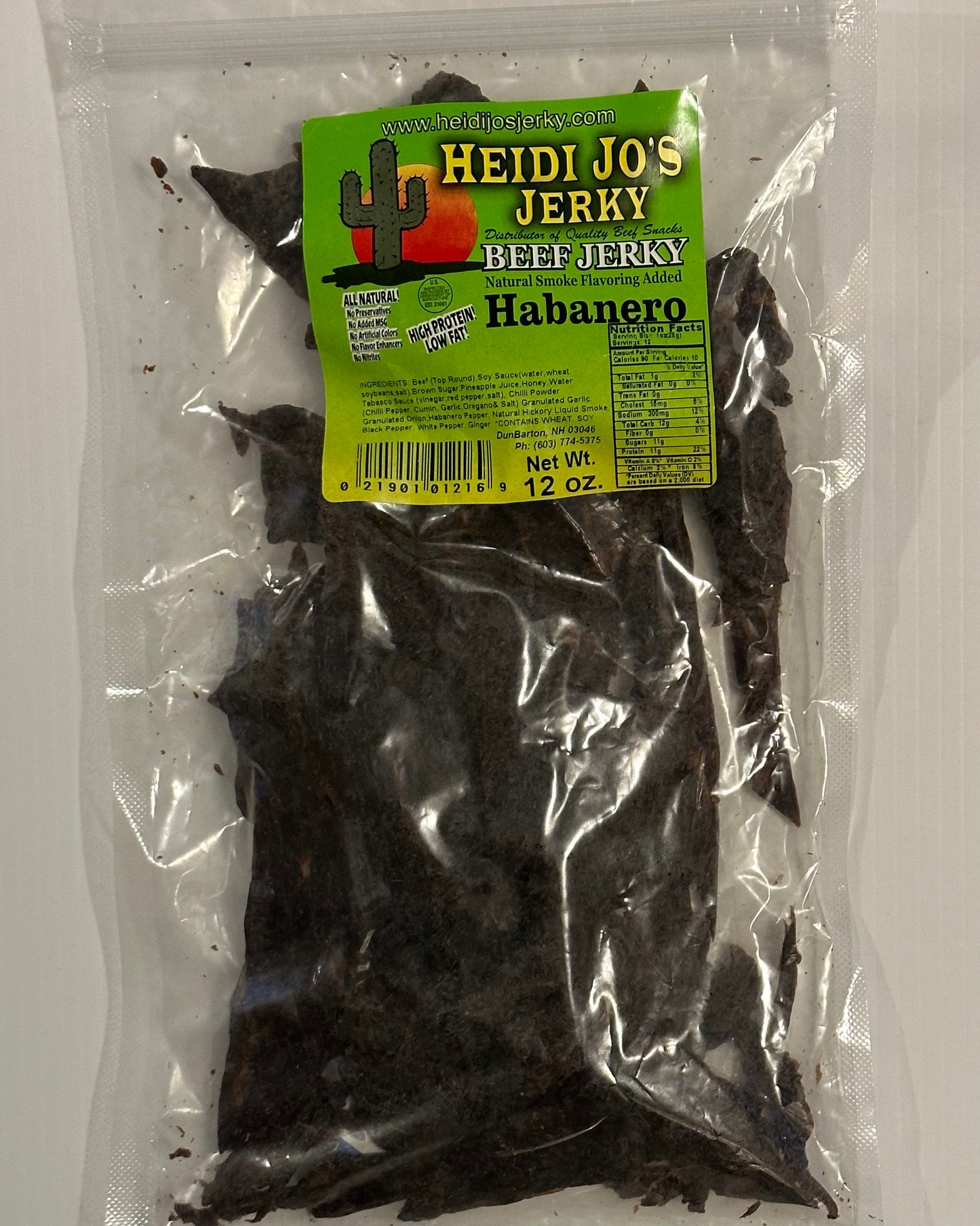 Habanero Beef Jerky